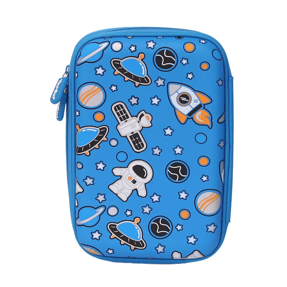Kids Student Stationery School Cute boys space pencil case  for kids  Creative Kawaii A Pencil Case