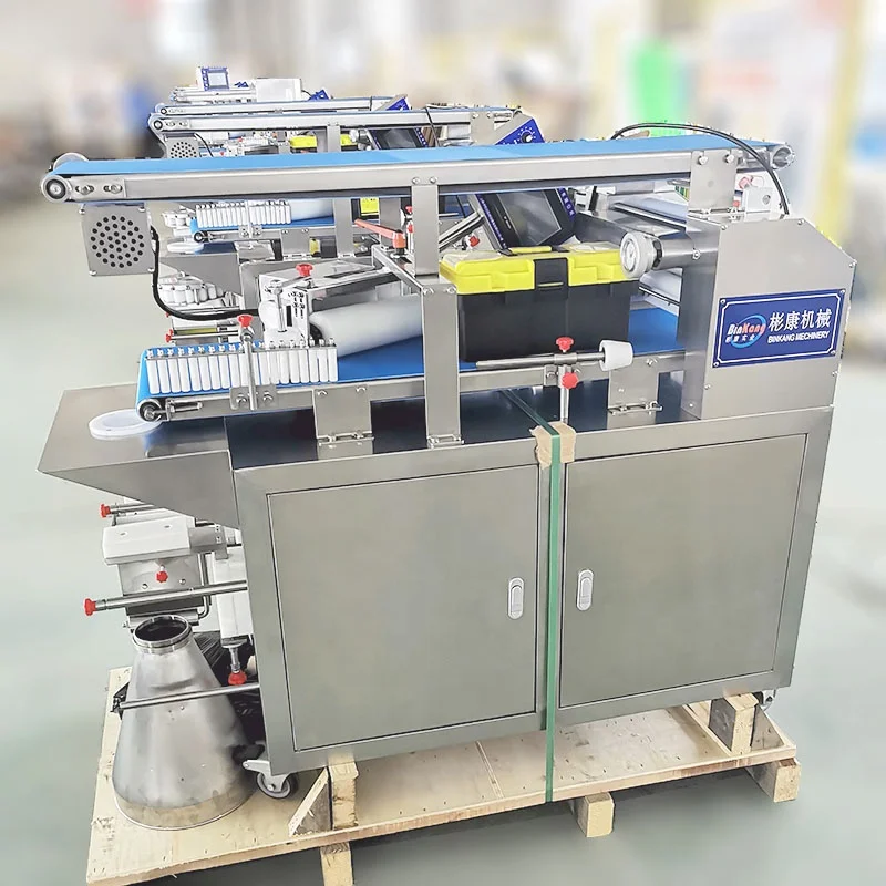 High Capacity Imitating Handmade Rolling Type Steamed Buns Machine Round Bread Dough Filling Machine for restaurant use