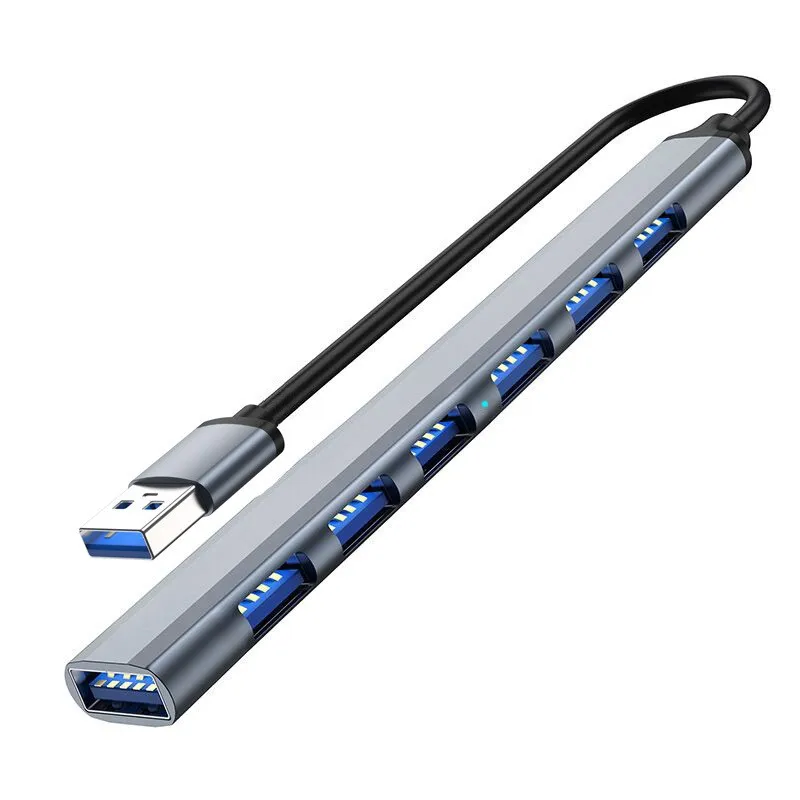 Концентратор usb c 7 в 1 концентратор USB A на USB3.0 + USB2.0 *