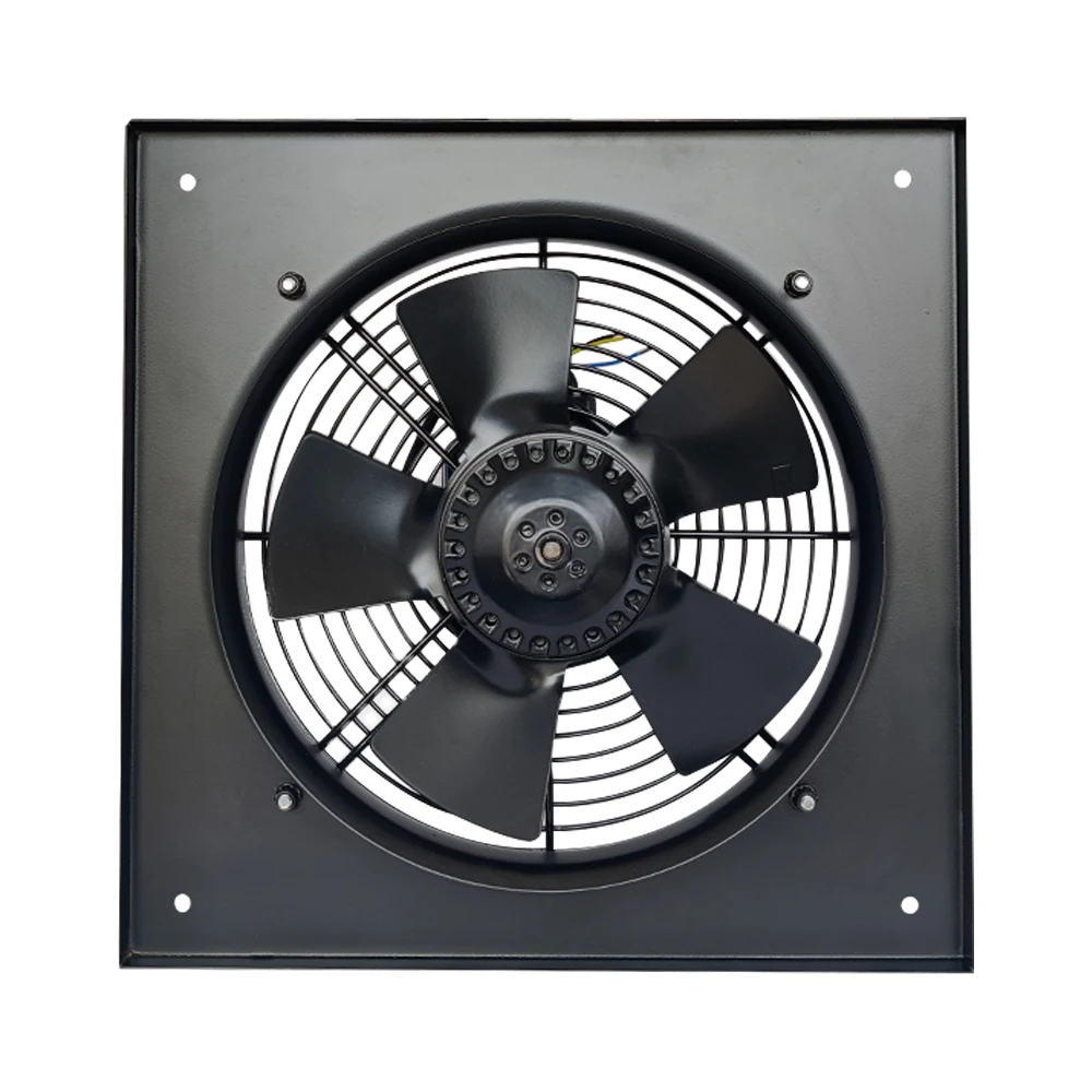 Kironmotor Frame Type External Rotor Axial Fan Sucking Blowing Ventilation Fan For Refrigeration Condenser Equipment Fan