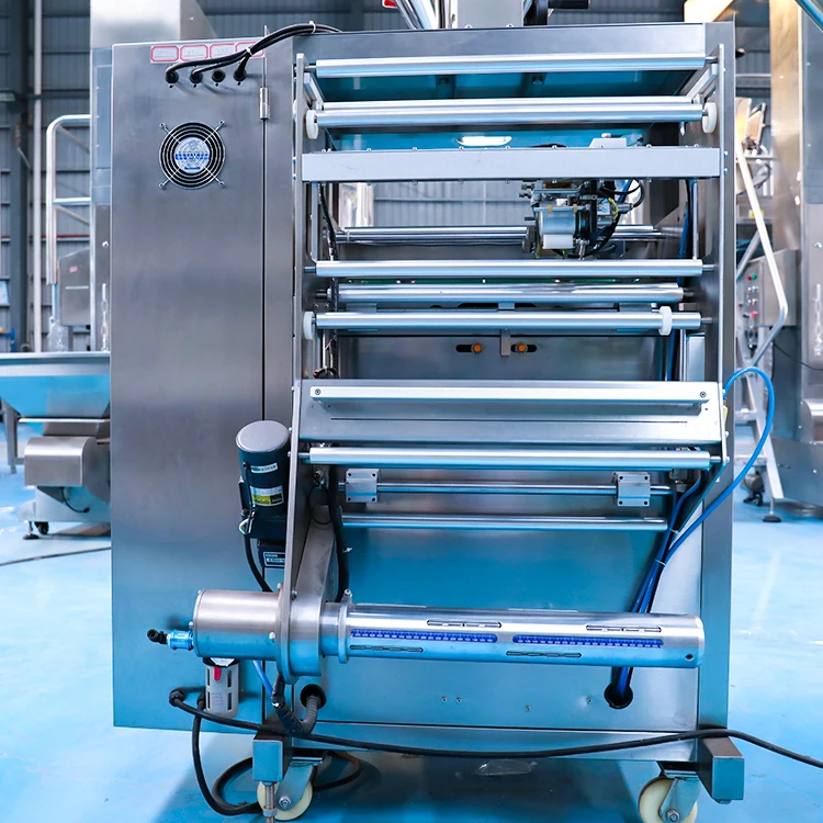 Full automatic meatball seafood scallop steak drumstick beef ball pork ball dumpling cheese frozen shrimp packing machine