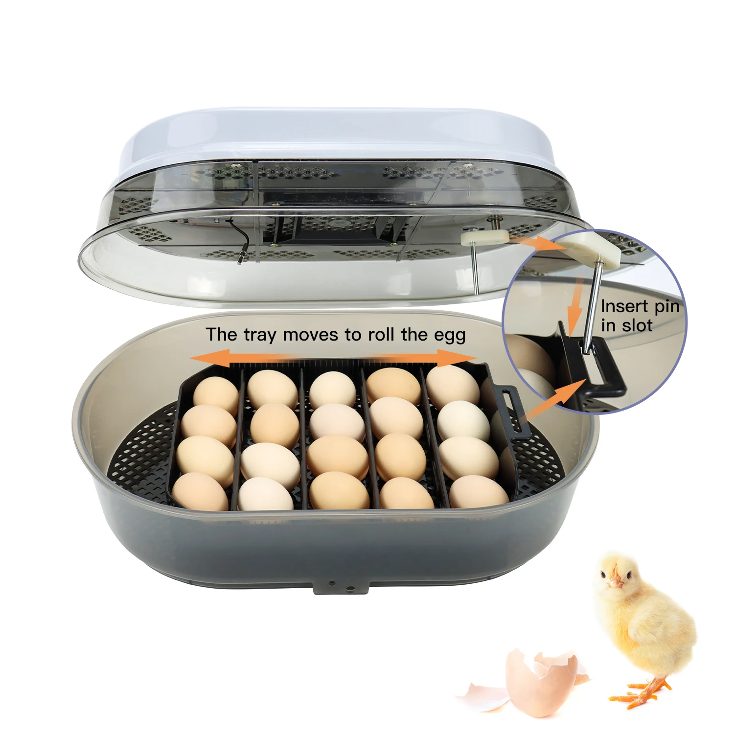 JANOEL Fully Automatic Incubators Automatic Hatching Machine Chicken Egg Incubator and Hatcher