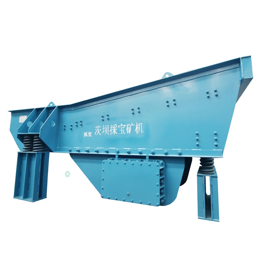 Convenient Installation Sand Vibrating Vibratory Feeder For Stone Crushing Plant