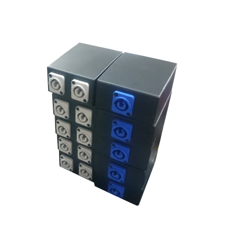 4way Powercon Splitter outlet box for pro audio