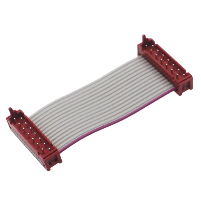 Factory Custom Hot-selling 1.27mm 14P Flat Cable Box Header Socket IDC Type Connector Cable Harness