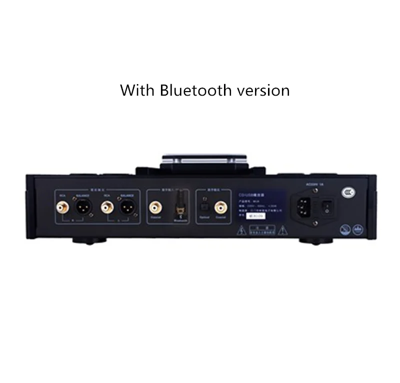  R-078 CD-MU8 МК профессиональная Hi-Fi проигрыватель компакт-дисков реальный Баланс Выход компакт-дисков/USB/синий зуб/коаксиальный вход декодер с вакуумными трубками