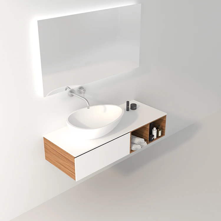SM-8304 Luxurious vanitary ware Oval natural Stone Sink basin