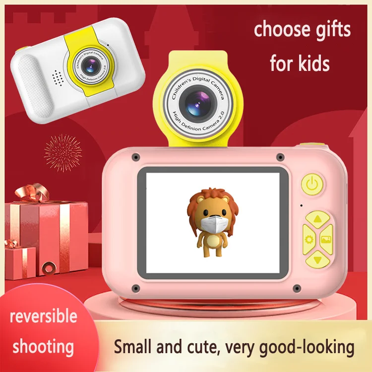 Hd Multi-function 2.4 inch screen mini camera for kids SLR camera Digital camera large screen