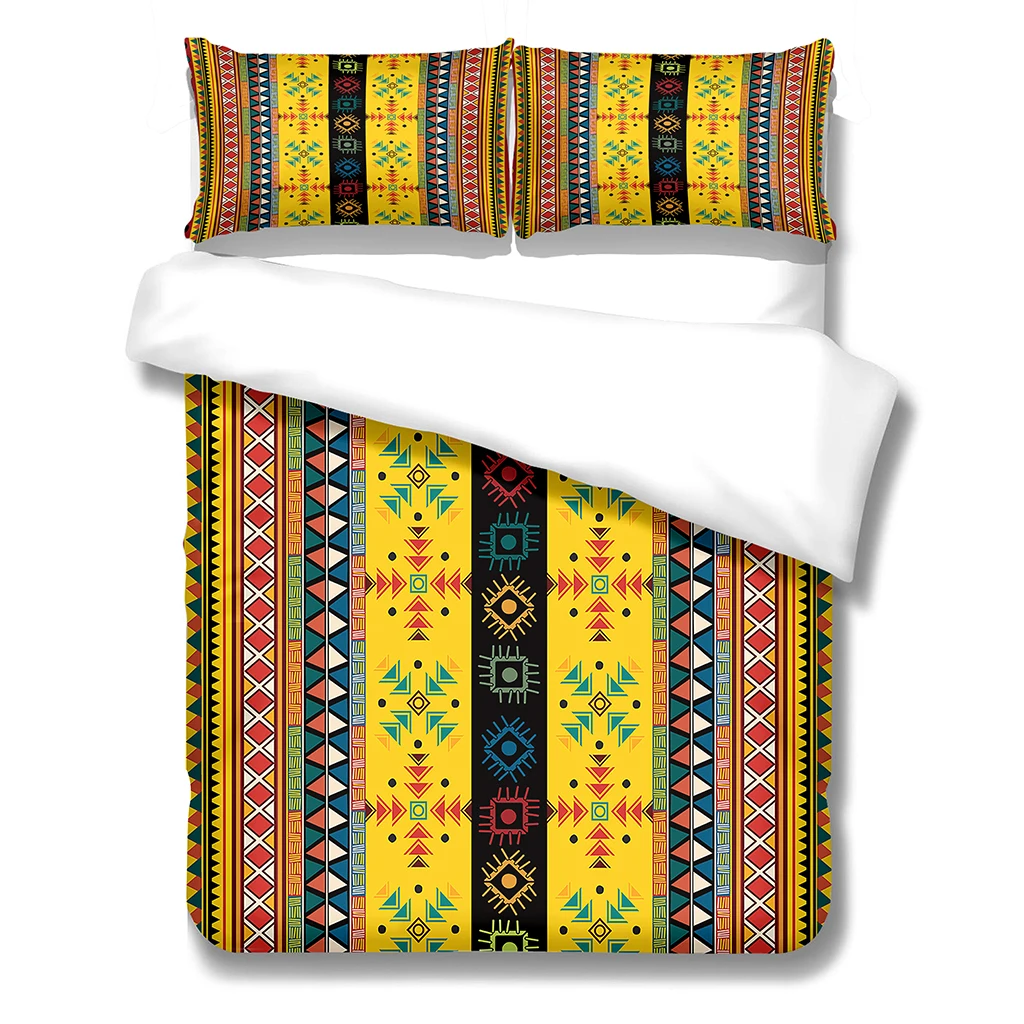 All-Season 3 piece duvets and bed sheets 3d bedding set duvet covers polyester