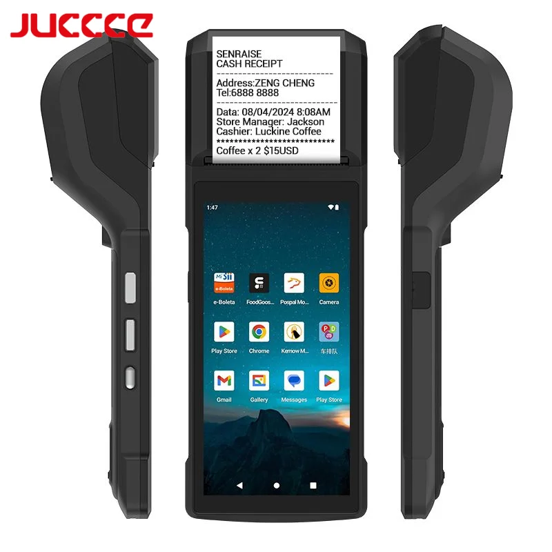 WM retail carry bag cloud mobile touch screen machine used self 58mm 80mm pos system handheld printer