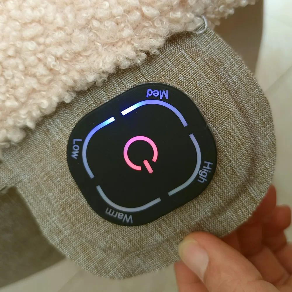 Large Size Picnic And Hunting Heating Seat Cushion Outdoor Cordless Chair Warmer Heated Cushions 3 Leves Temperature