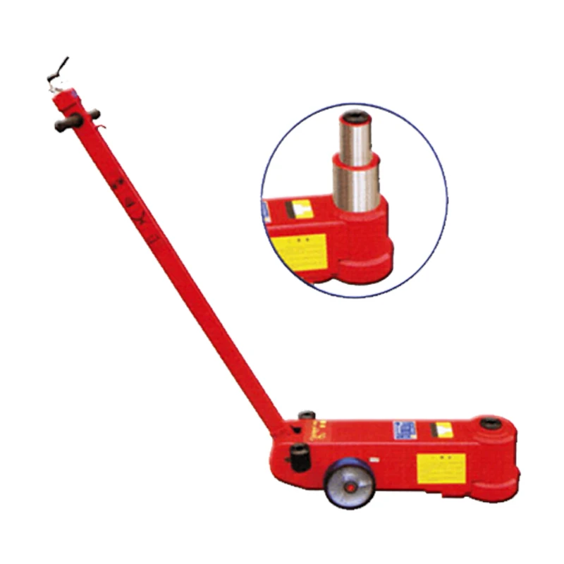 25t50t80t Big Red Auto Car Air Pneumatic Hydraulic Lift Jacks Vehicle Trolley Floor Jack