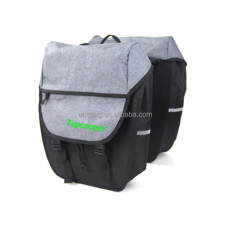 Bicycle Double Panniers Bag  Saddle Bag Rear Seat Bag