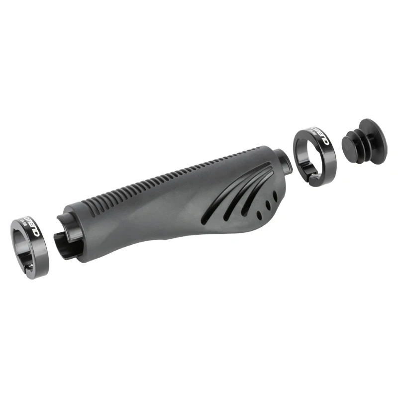 Promend Anti-Slip Hollow Mountain Bike Handlebar Grips TPR Rubber Locking Ergonomics Comfortable Bmx Bicycle Grips