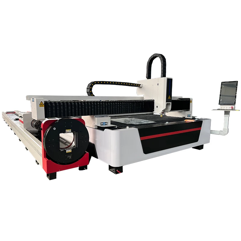 second hand  3000W 4000W cnc Tube fiber laser metal cutting machine price for sheet metal