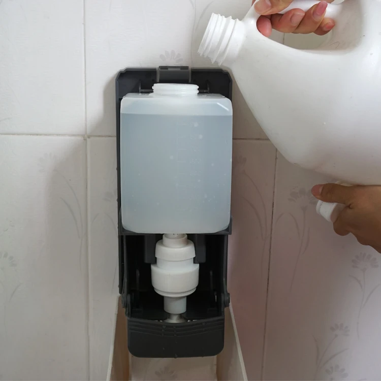 Hand Sanitizer Dispenser Machine Hospital Hotel Wall-Mounted Soap Dispenser 1000ml Manual Sanitizer Dispenser Spray For Toilet