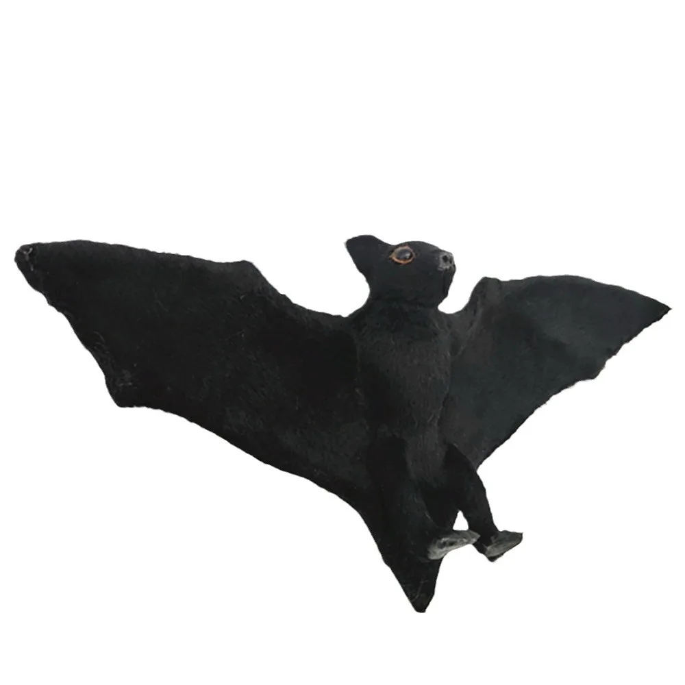 Halloween Simulation Bat Ghost Festival Bar Haunted House Props Small Scary Bat Hanging Decoration