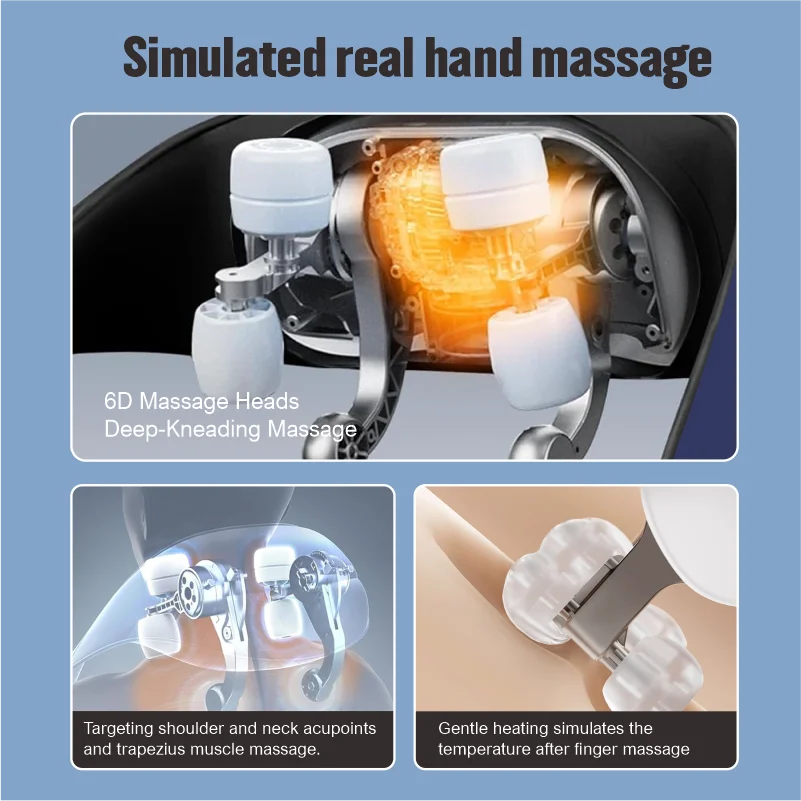 100% Original Massager Of Neck Kneading Shiatsu Shoulder Massager Shawl for Neck and Shoulders Body Muscle Pain