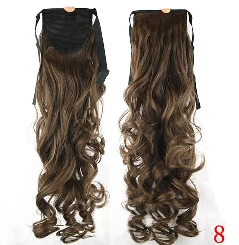 
Direct factory supply european hair extensions synthetic clip in drawstring ponytail 