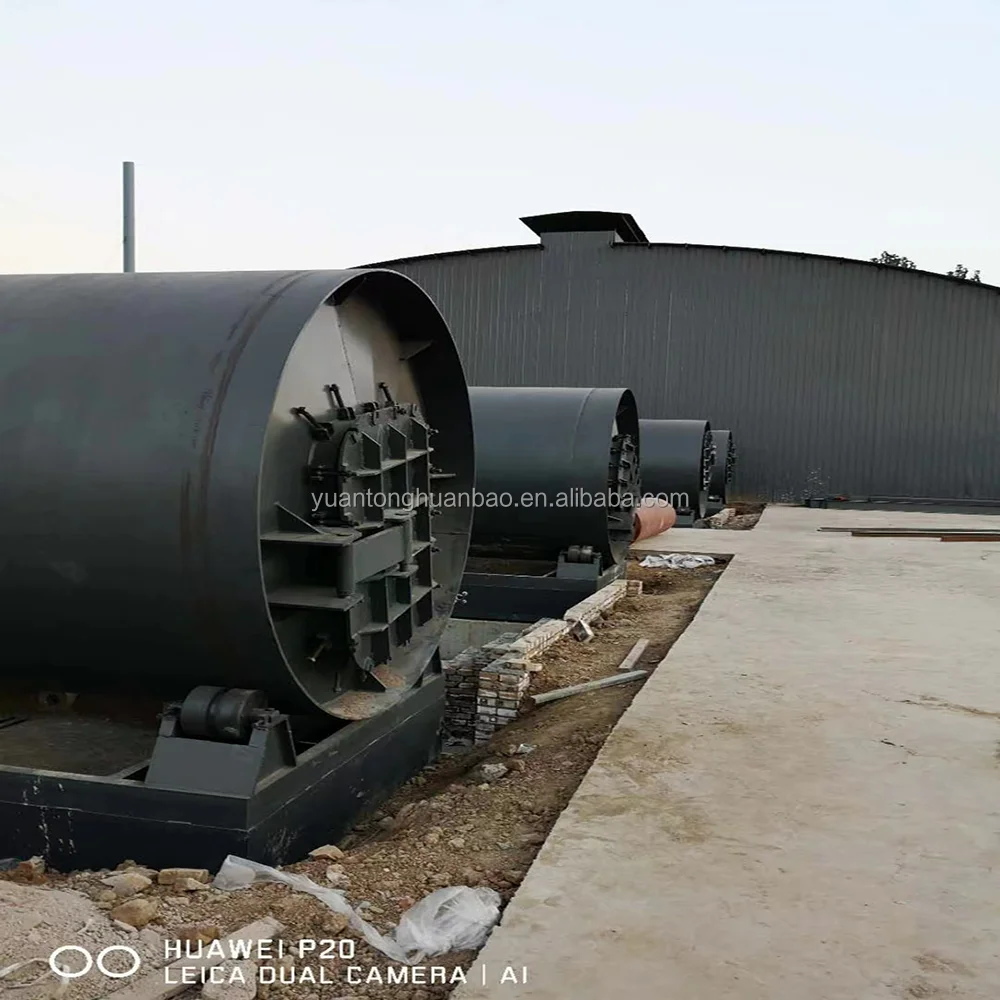 Factory price supply autoclave for rubber / waste tire pyrolysis plant tyre pyrolysis
