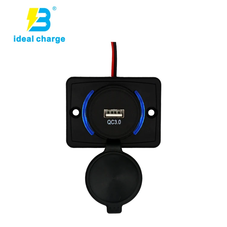  Ideal-зарядка установки RV автобус городской USB qc3.0 розетки в машину с usb туманный распылитель Заподлицо Гнездо 1 взаимный обмен данными между компьютером и периферийными устройствами