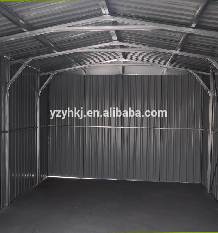  modular house garden shed with one side door prefab steel