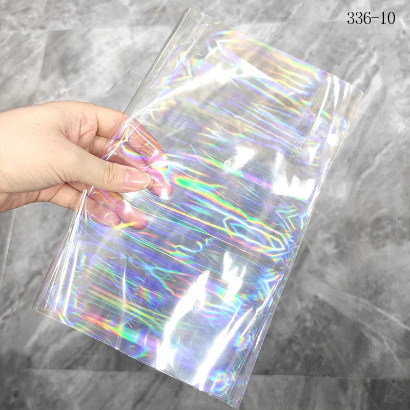 0 4 мм прозрачная голографическая ПВХ пленка с изображением мигающего сердца и цветов виниловая ткань для изготовления декоративных окон