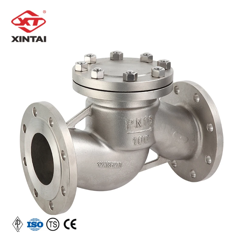 
H41W-16P DN100 Fprofessioningy Outlet Industry Flange Type GOST check valve 