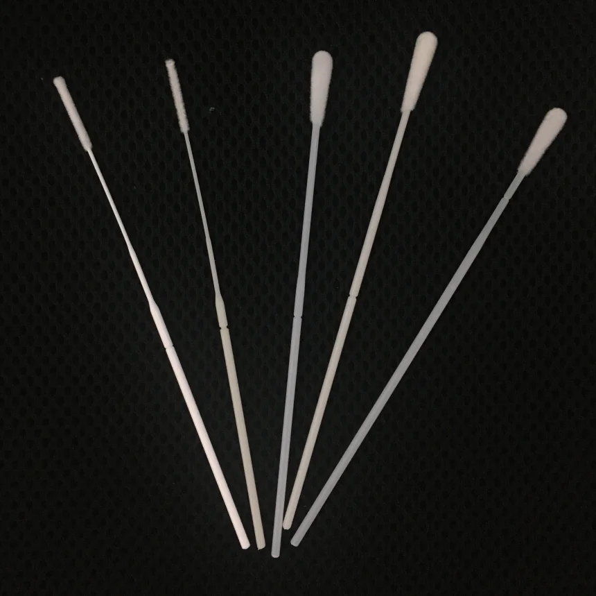 nylon medical oral nasal swab flocked swab sterile swab