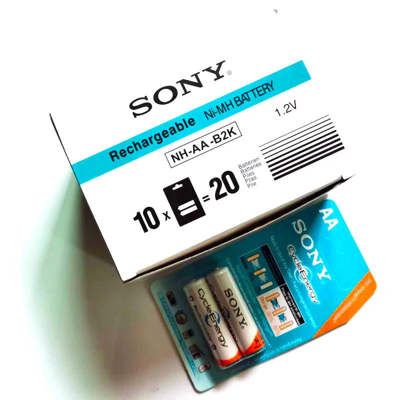 aax2 aaax3 DX2 C SC AA Rechargeable Battery 4600Mah 1.2v Ni Low Self-discharge Rechargeable Battery 2 Pieces In A Card for sony
