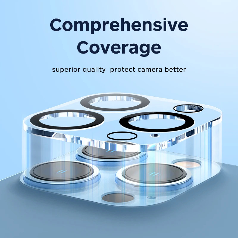 2022 High Quality PMMA Camera Glass HD Clear 0.4MM Anti-scratch Camera Lens Protector for iPhone 13