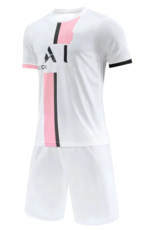 Paris Messi Number 30 Home Soccer Jersey Design custom Men Kids Football Uniform