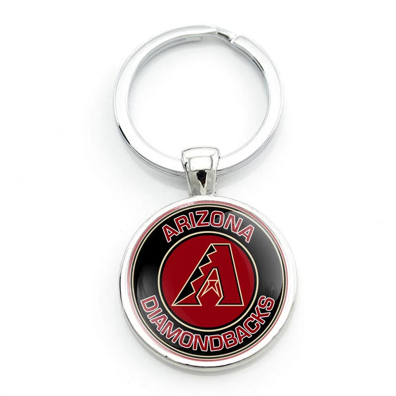 Anniversary gift keychain; University emblem company badge with logo keychain