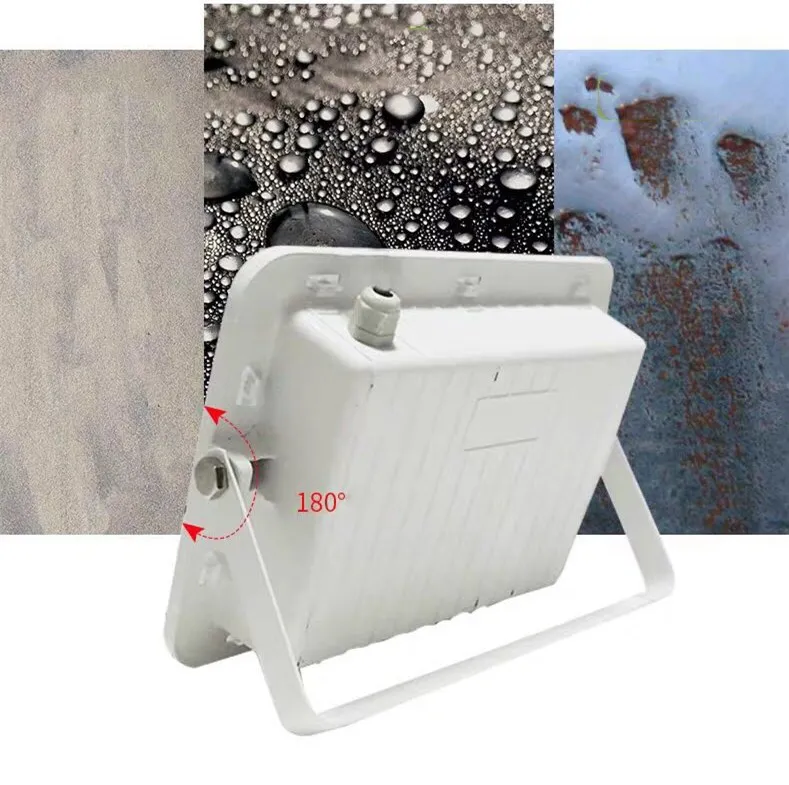 New 150w solar panel outdoor garden solar led flood light with remote control