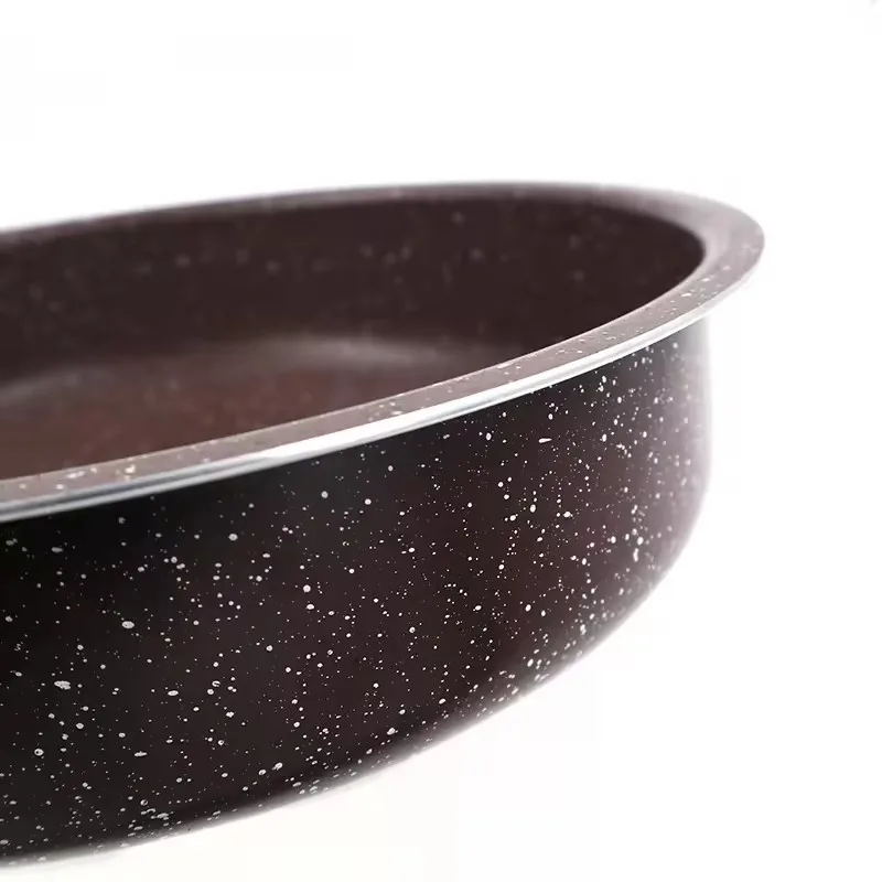 Master Star 28/32/36/40CM 4PCS Granite Oven Tray Bakeware Set Large Round Cake Mould Multifunctional Pans Non Stick Cookware