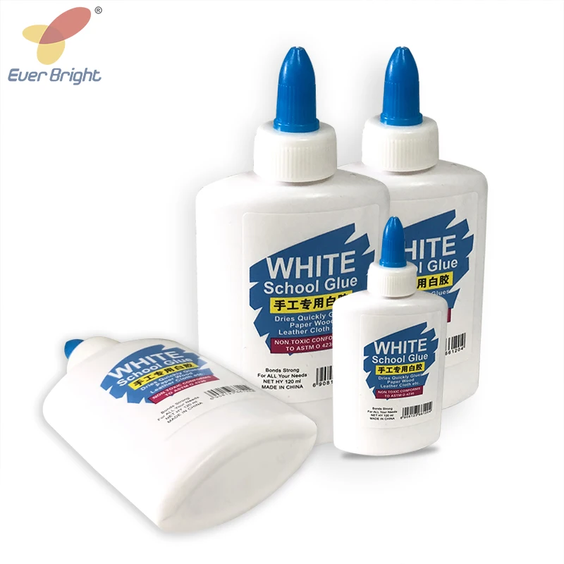 Non Toxic School Liquid White Glue Clear Glue for Slime Handcraft