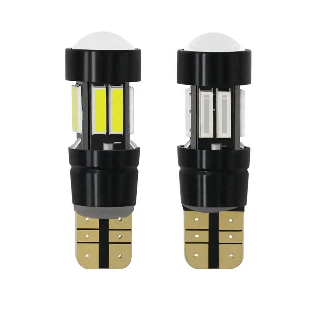 Headlight system t10 interface canbus universal daytime running car hood led lamp high quality smd7020 other lighting bulbs