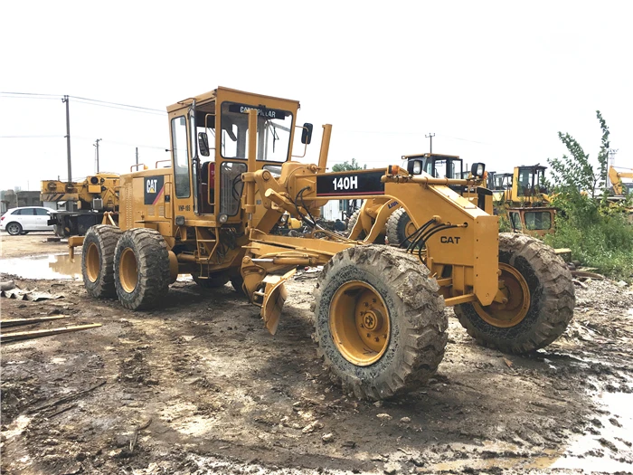 USED motor grader CAT grader caterpillar 140H in working condition/CAT wheel grader 14H 140H 120H 12H in stock
