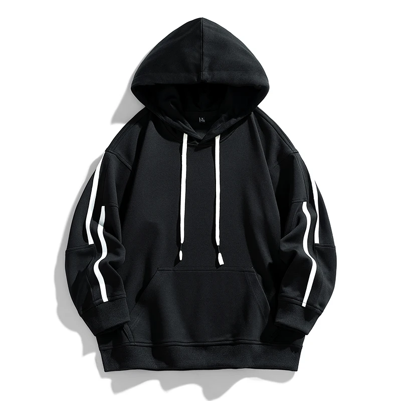 Street Style Heavyweight Heavy, Duty Hoodies For Men Autumn winter ANSZKTN Logo Blank Plain Men Hoodies