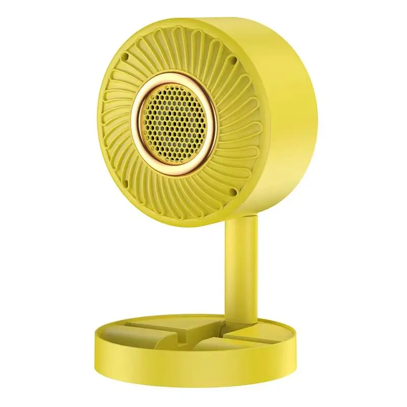 Portable Small Heater Mini Personal Electric Space Heating Lightweight Desktop For Bathroom Bedroom Office and Indoor Warmer Fan