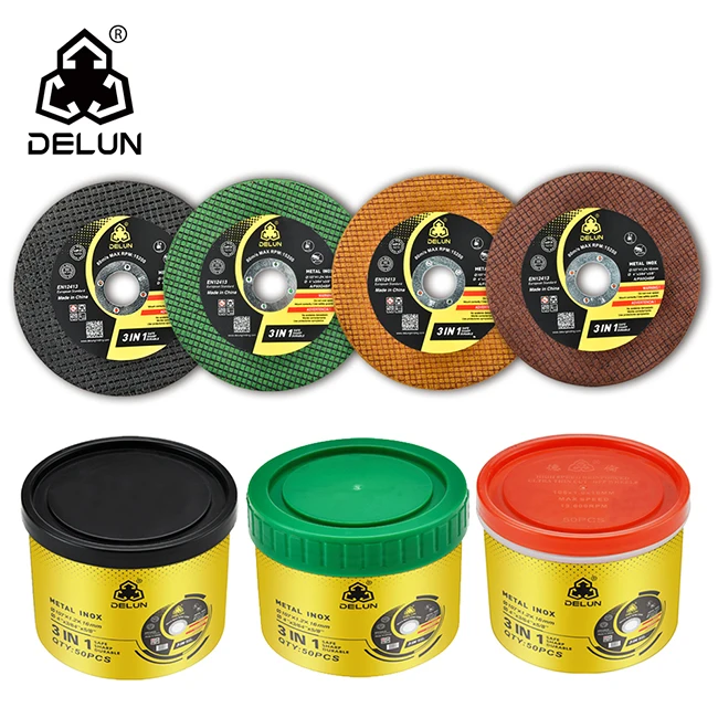 Лидер продаж 4-дюймовый режущий диск DELUN по Заводской Цене для прочного использования