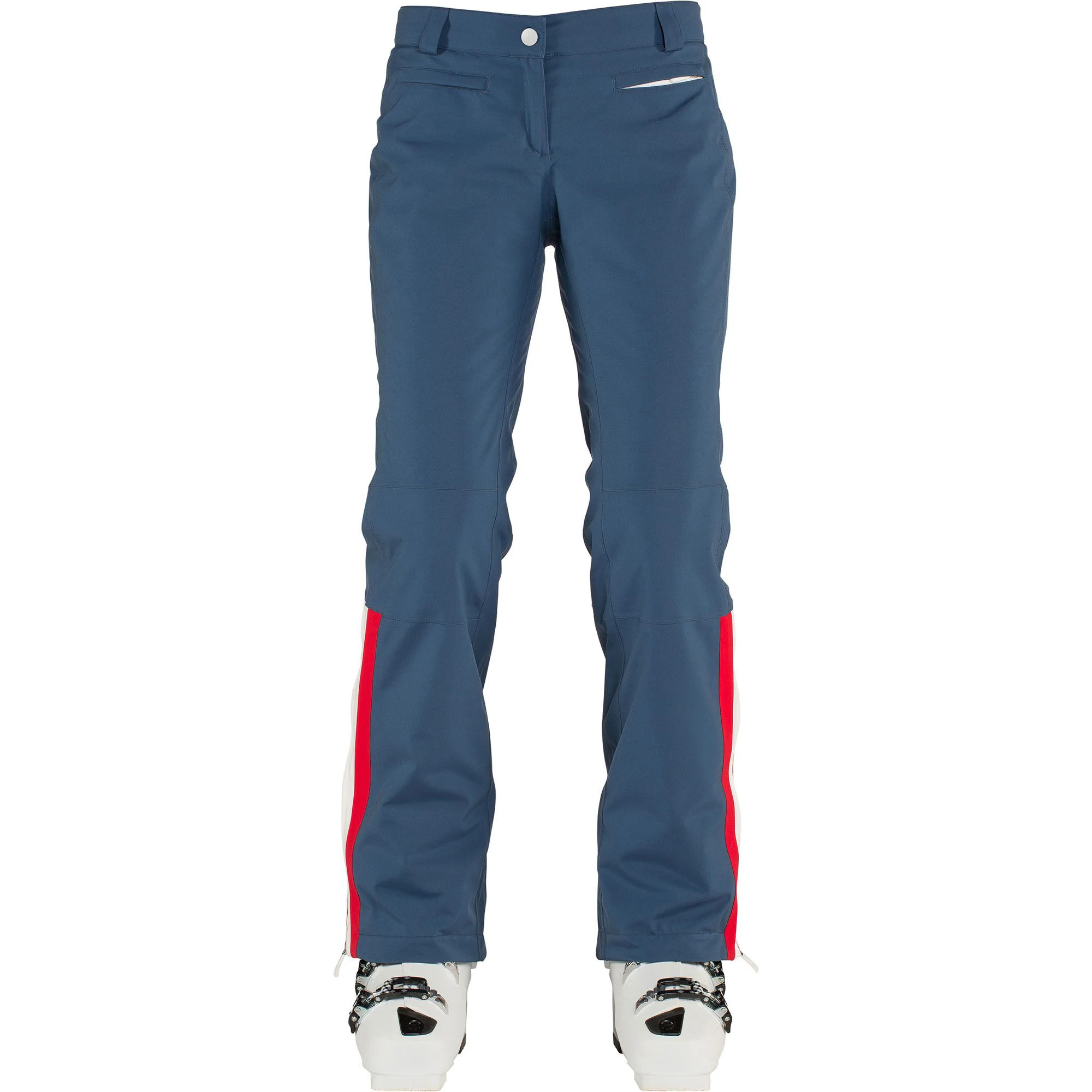 
China Factory Hot Sale European American Plus Size Seamless Taped Skinny Fit Winter Waterproof Windproof Ski Pants For Womens 