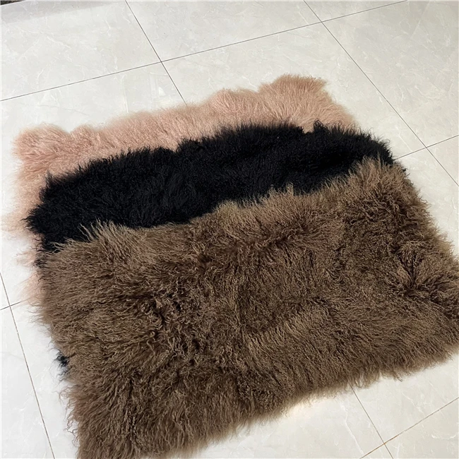 Blanket Real fur Rug for living room