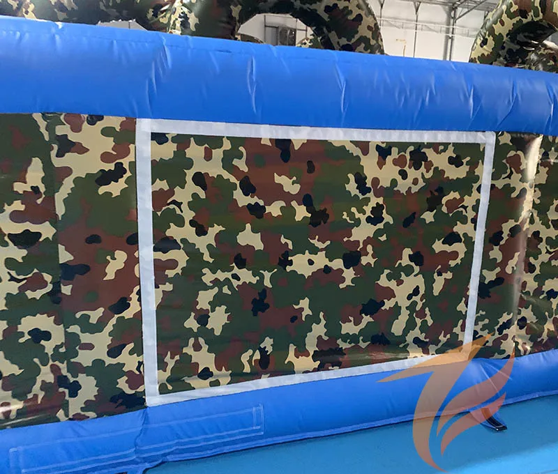 Наружный интерактивный военный лабиринт CS Лазерная Война надувной
