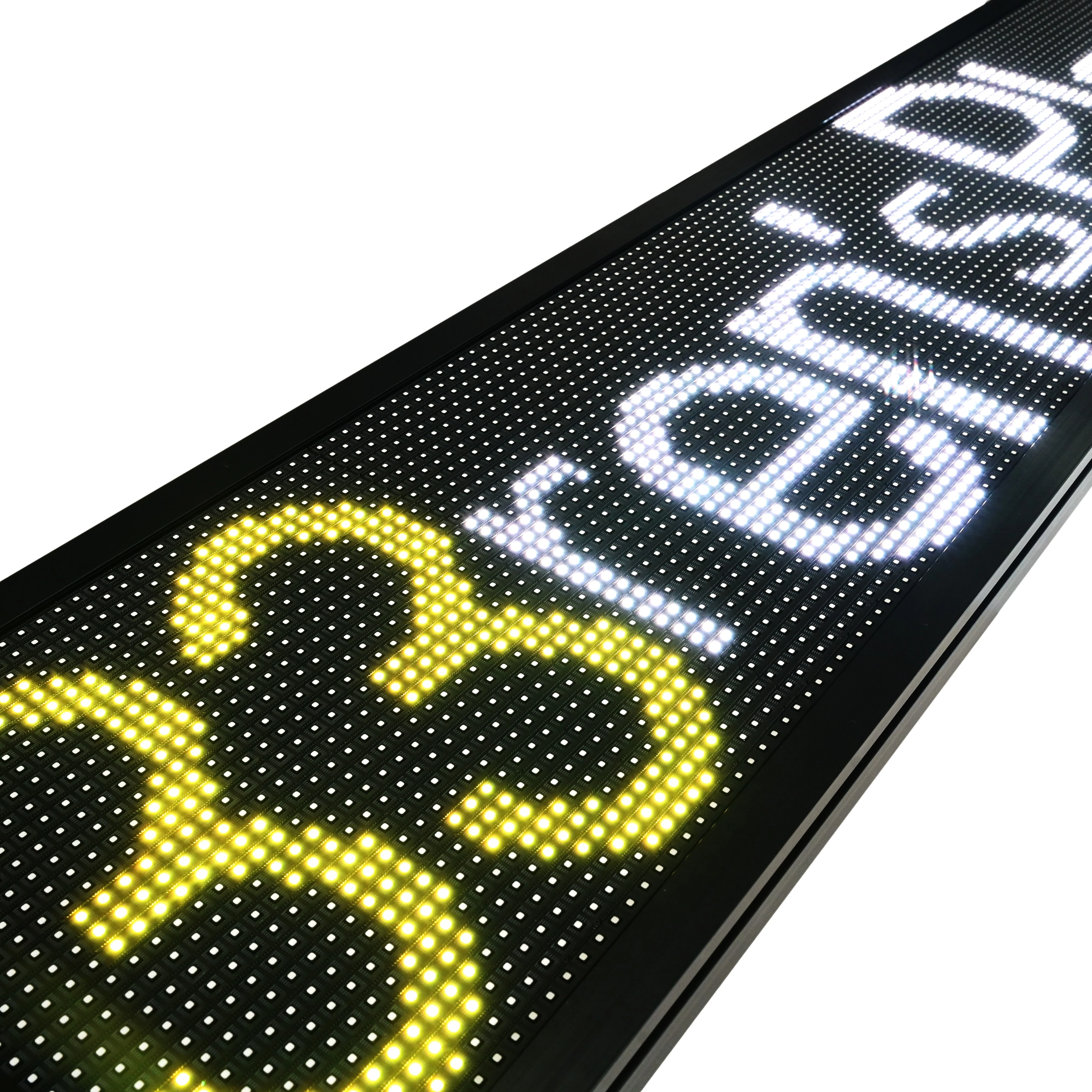 Bus LED display for route information display