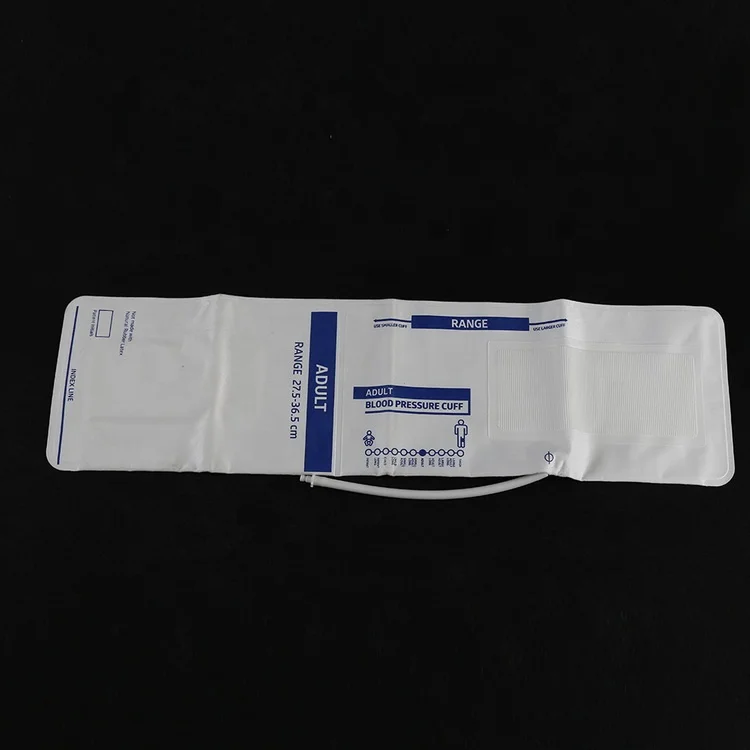 Anti-bacterial Inflatable PVC Material White  PVC  Laminated with Nonwoven fabric Disposable NIBP Cuff Fabric