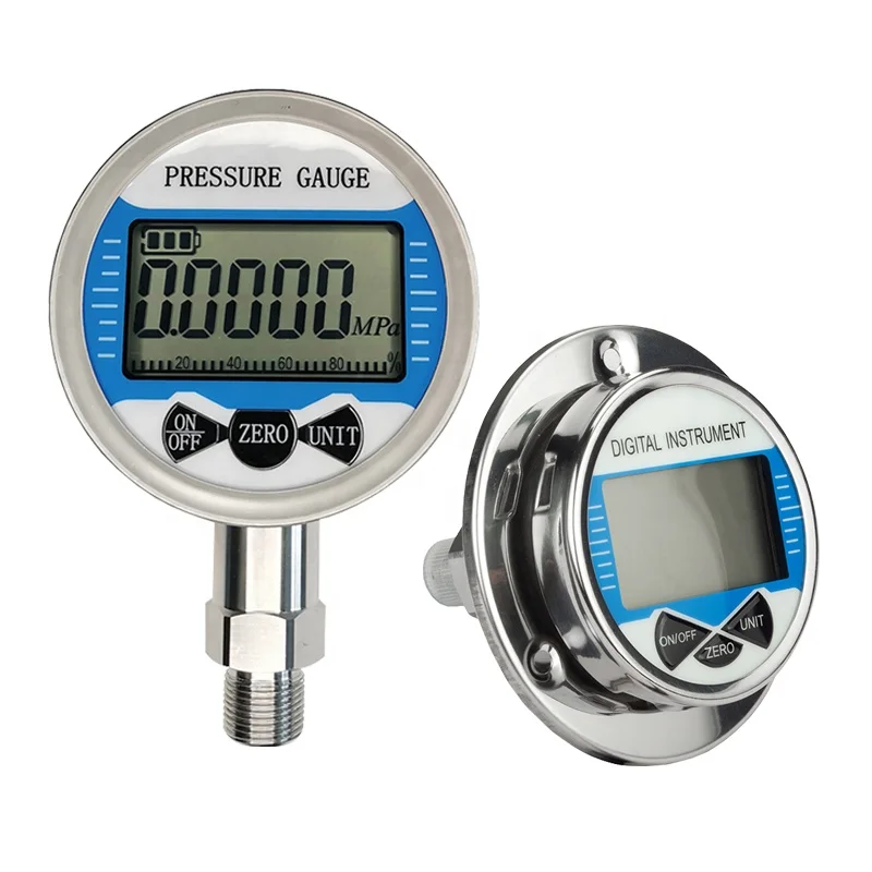 Cheap Price Wireless Digital Pressure Gauge CO2 Vacuum Pump Pressure Gauge G1/4 BSP1/4 Digital Air Fuel Oil Pressure Gauge