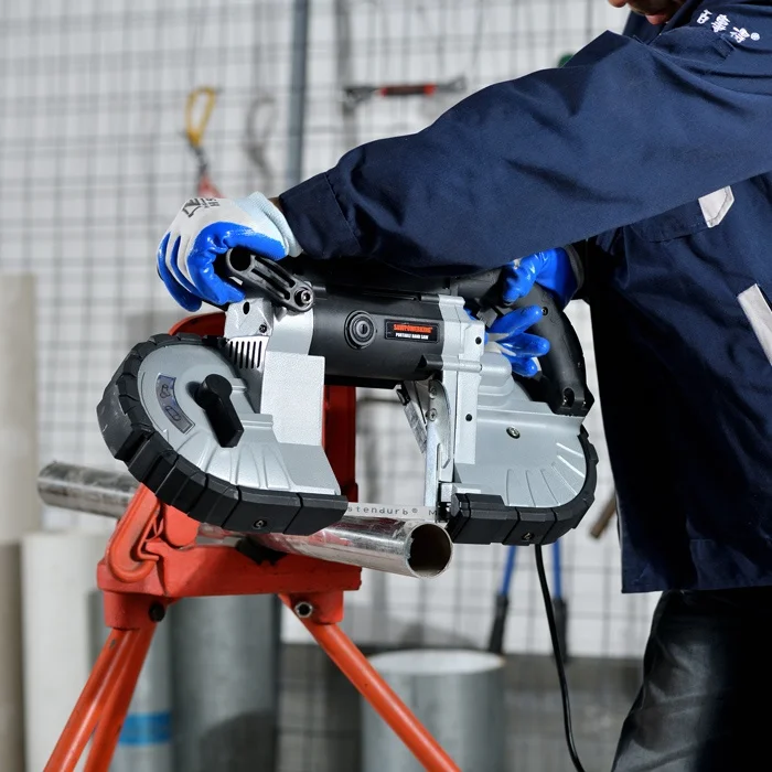 Wood Cutting Machine Factory Price Portable Saw Mill Table Saw Band Saw 114mm Metal 60~102m/min 45*45mm 1140*13*0.65mm