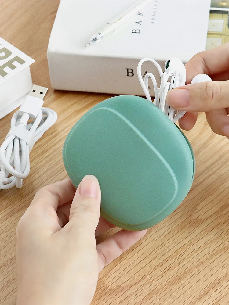 Customized Silicone Headphone Case Mini Key Box Lipstick Mini Storage Bag