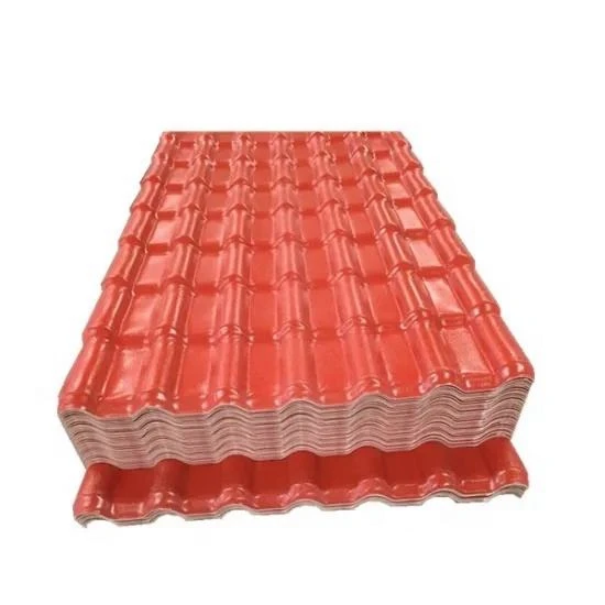 Pvc synthetic resin plastic roof tile plastic roof tiles supplier pvc roofing sheet